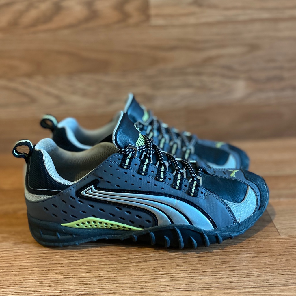Puma Cell Neon Green  Gray